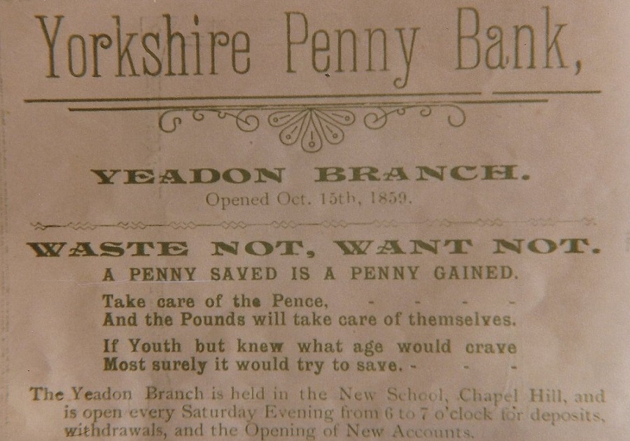 Yorkshire Penny Bank 1909