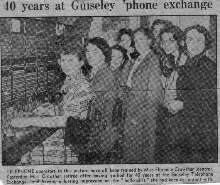 Telephone Exchange 1950s