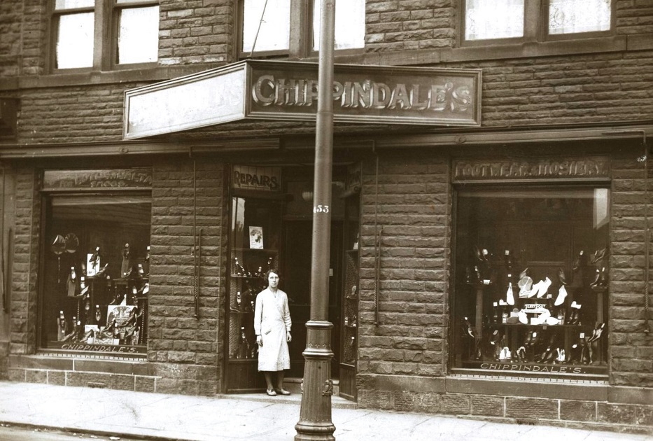 Chippindale's Shoe Shop 1930