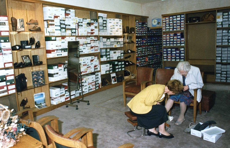 Chippindale's Shoe Shop 1990