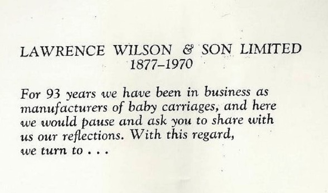 Lawrence Wilsons 1970