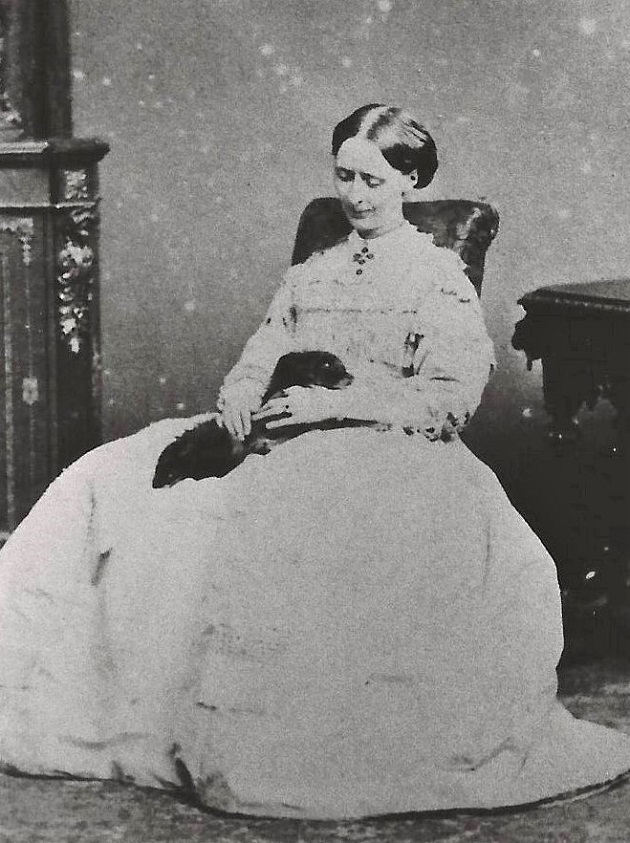 The Honourable Augusta Leigh 1865
