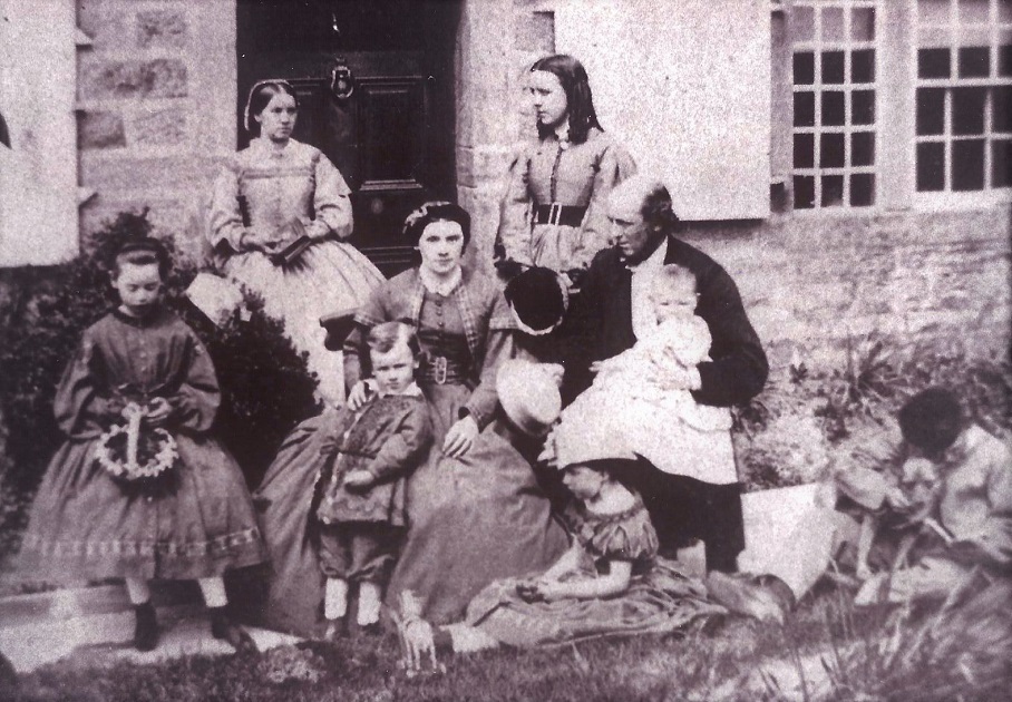 Reverend Robert Holmes & Family c1870s