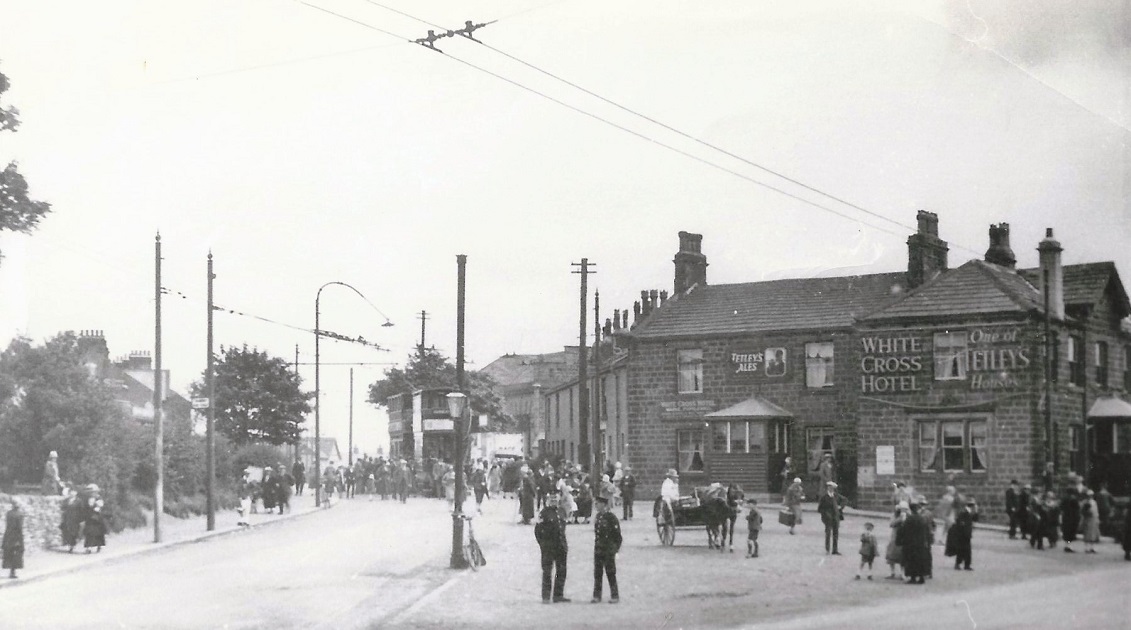 First Trams to Guiseley c1920