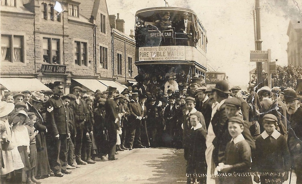 First Trams to Guiseley 1909