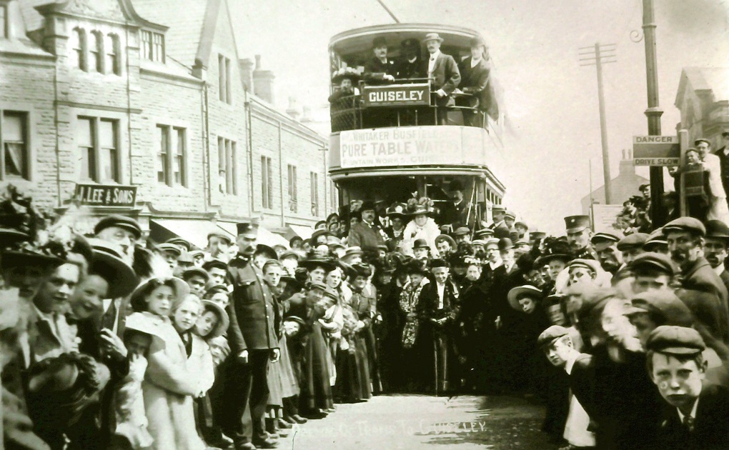 First Trams to Guiseley 1909