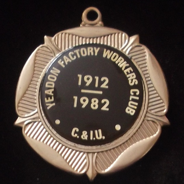 Factory Workers Club Medal