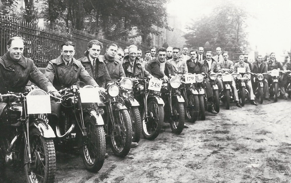 Motor Cycle Club 1940s