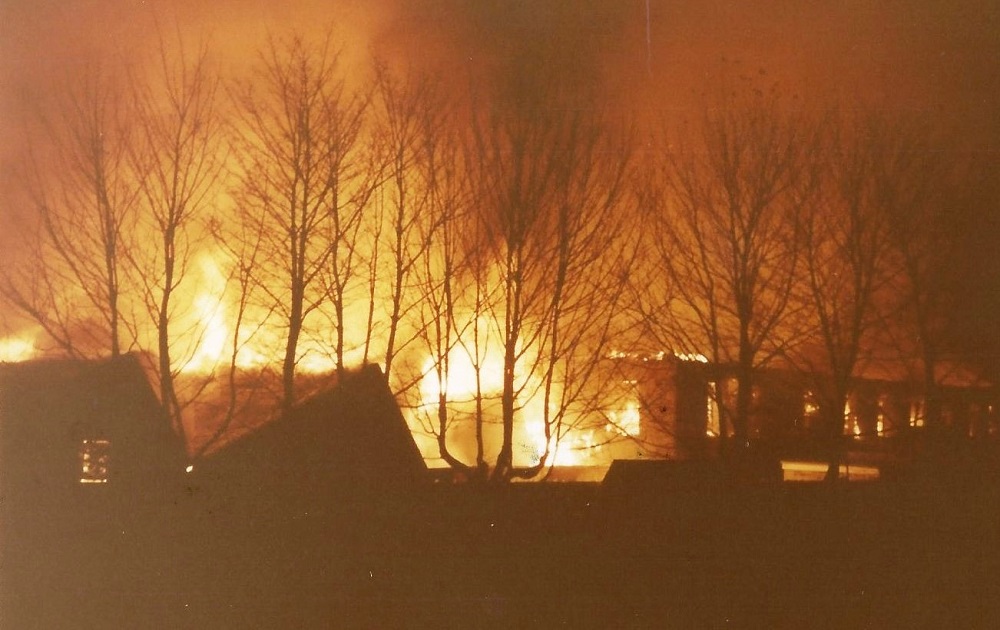 Banksfield Mill Fire 1978
