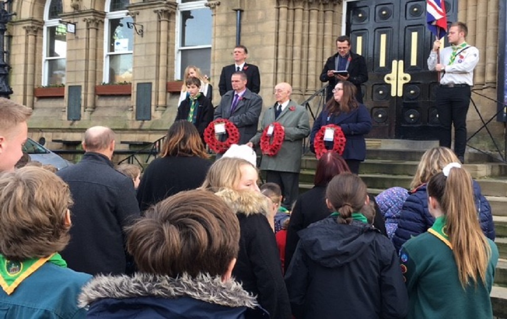 Town Hall Remembrance Sunday 2015