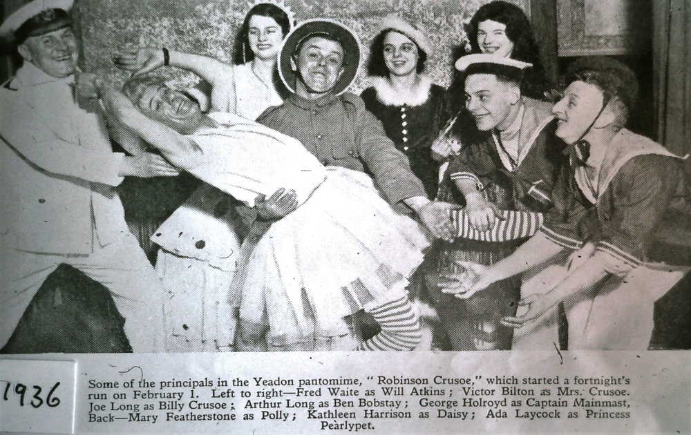 Robinson Cruzoe Pantomime 1936