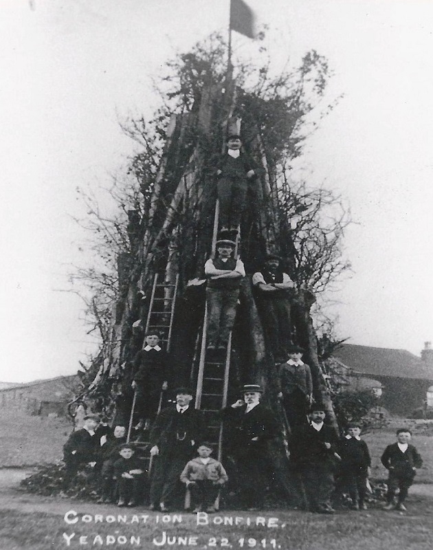 Coronation Bonfire 1911