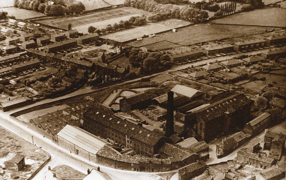 Aerial Views Manor Mill 1955