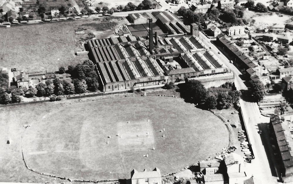 Aerial View Moorfield Mill 1950s