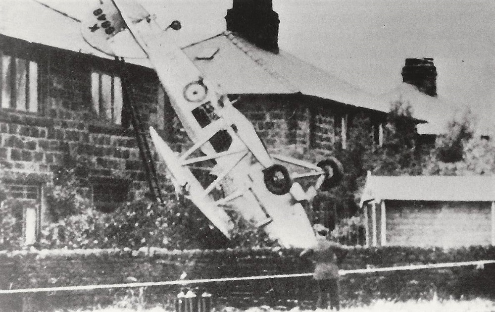 Aerodrome Plane Crash 1930s