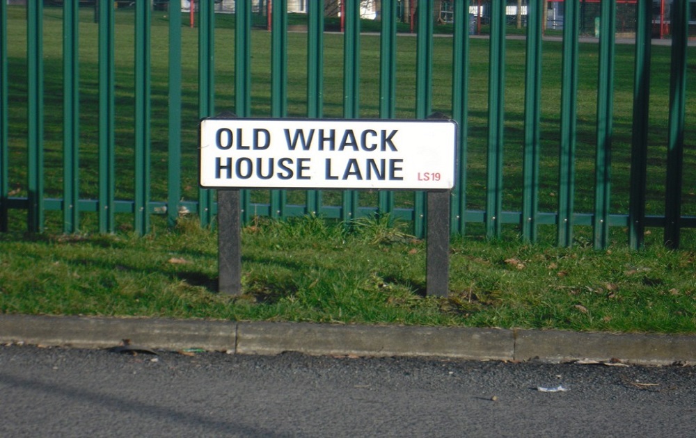 Old Whack House Lane 2015