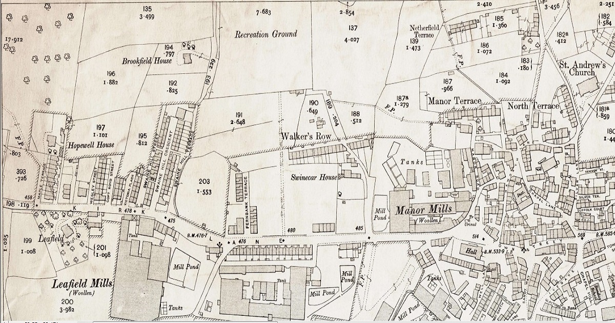 Maps of Yeadon 1908