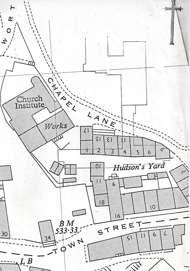 Church Institute Map Undated